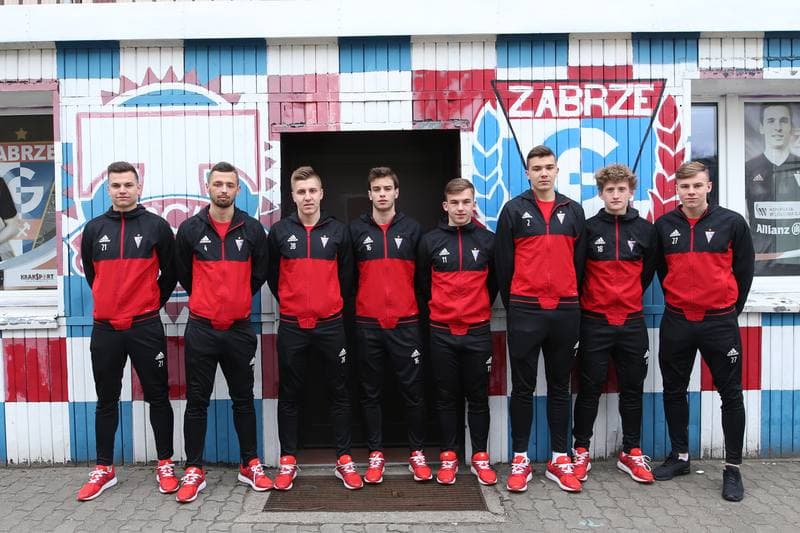Football. Gornik Zabrze. Training. 06.04.2018