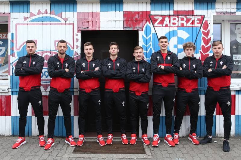 Football. Gornik Zabrze. Training. 06.04.2018
