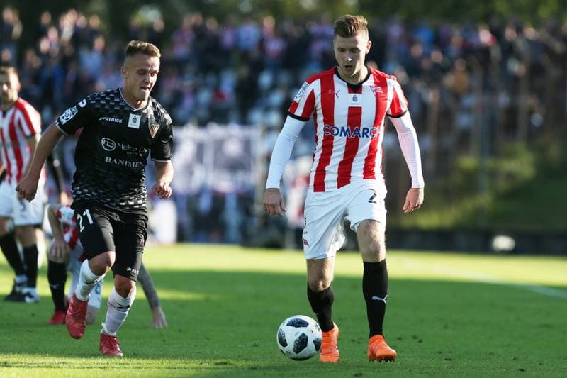 Football. Lotto Ekstraklasa. Zaglebie Sosnowiec - Cracovia Krakow. 30.09.2018