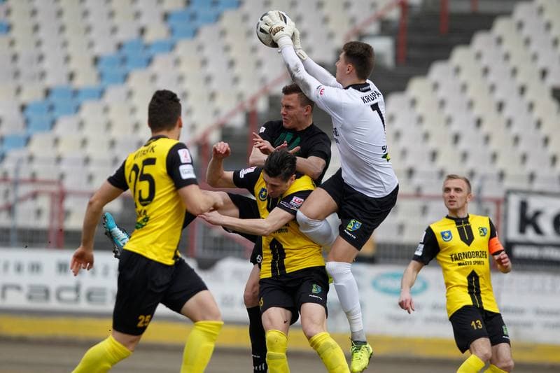 Football. II Liga. ROW 1964 Rybnik - Siarka Tarnobrzeg. 31.03.2018