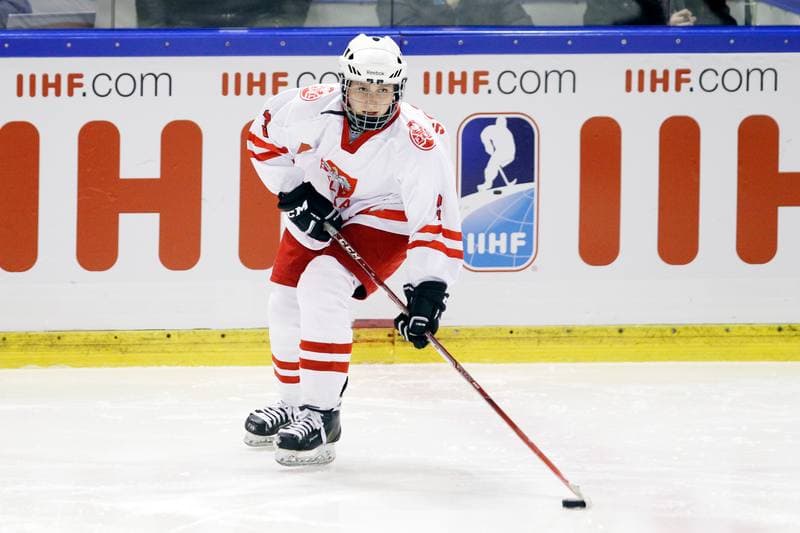 Ice Hockey. U18 Women's World Championship. Poland - Denmark. 08.01.2017
