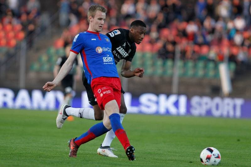 Football. Nice I Liga. Zaglebie Sosnowiec - Odra Opole. 08.04.2018