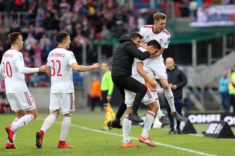 Football. Lotto Ekstraklasa. Gornik Zabrze - Sandecja Nowy Sacz. 31.03.2018