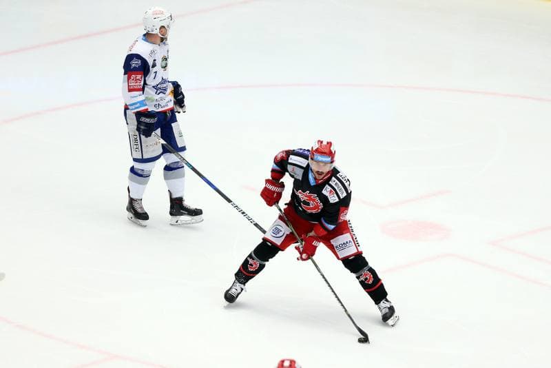 Ice Hockey. Tipsport Extraliga. Ocelari Trinec - Kometa Brno. 14.04.2018
