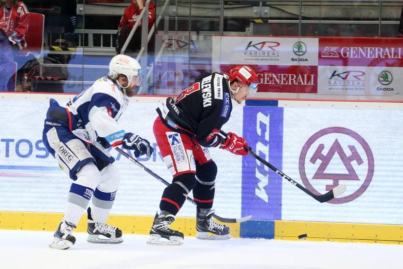 Ice Hockey. Tipsport Extraliga. Ocelari Trinec - Kometa Brno. 15.04.2018