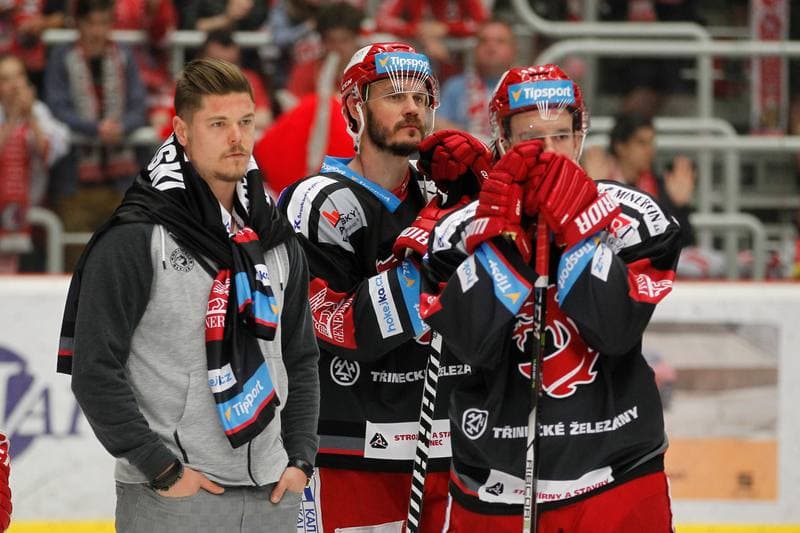 Ice Hockey. Tipsport Extraliga. Ocelari Trinec - Kometa Brno. 22.04.2018