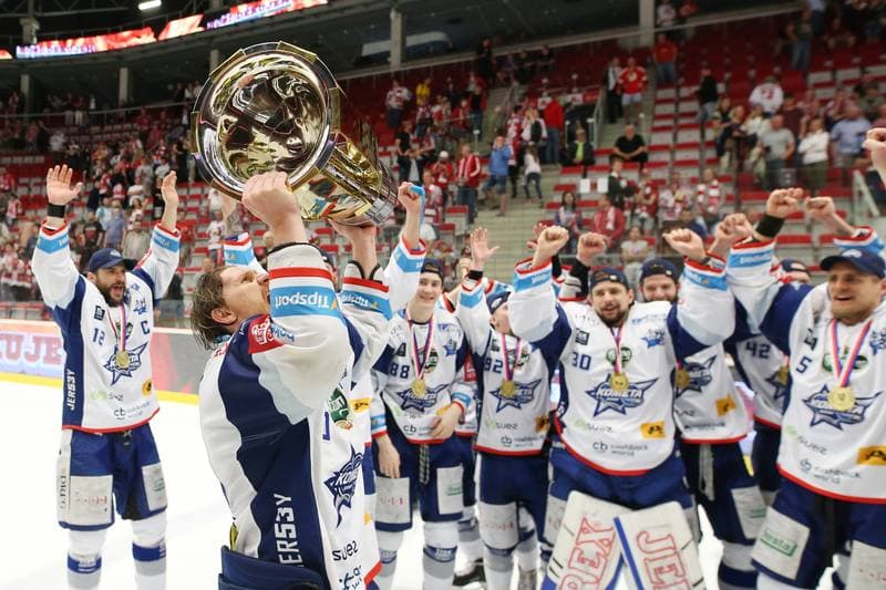 Ice Hockey. Tipsport Extraliga. Ocelari Trinec - Kometa Brno. 22.04.2018