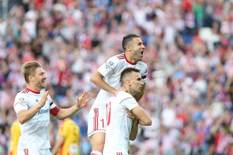 Football. Lotto Ekstraklasa. Gornik Zabrze - Korona Kielce. 09.05.2018