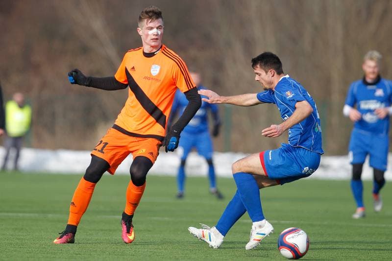 Football. Sparing. MFK Frydek-Mistek - Podbeskidzie Bielsko-Biala. 26.01.2017