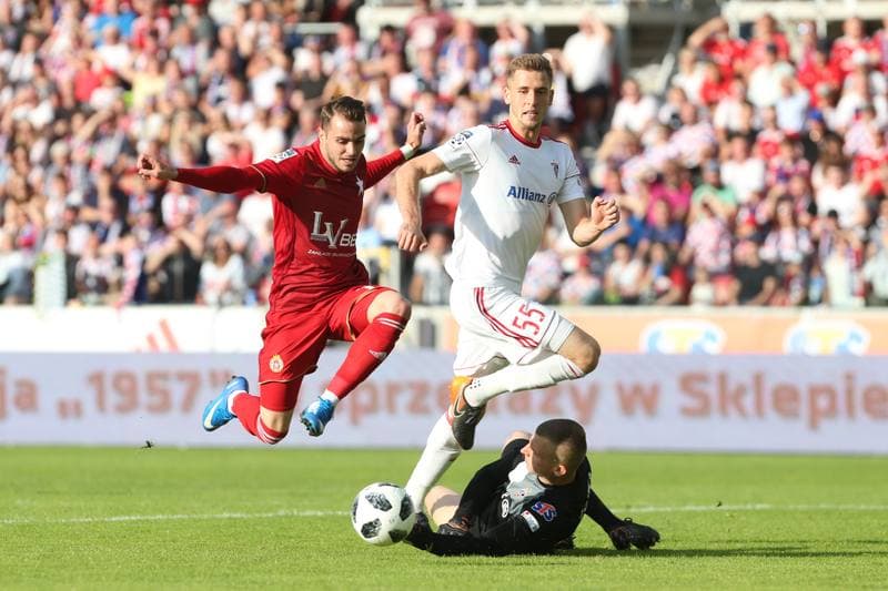 Football. Lotto Ekstraklasa. Gornik Zabrze - Wisla Krakow. 20.05.2018