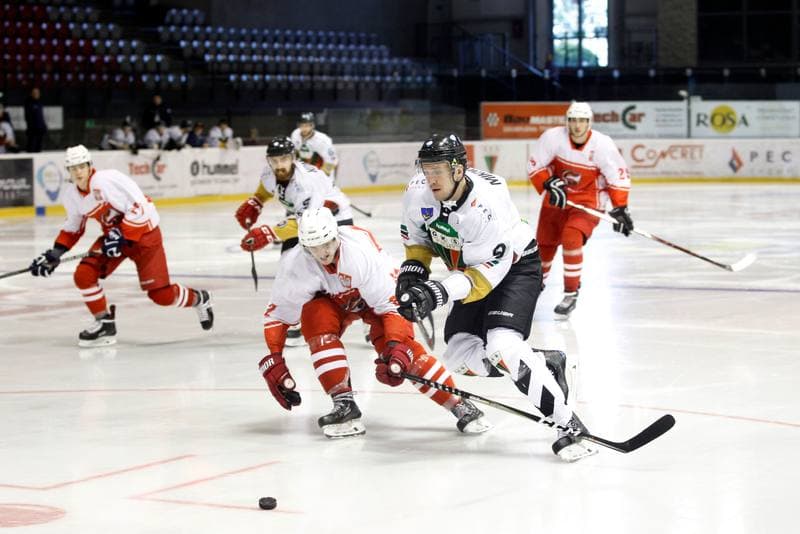 Ice Hockey. Polska Hokej Liga. GKS Tychy - Kadra PZHL U23. 24.10.2018