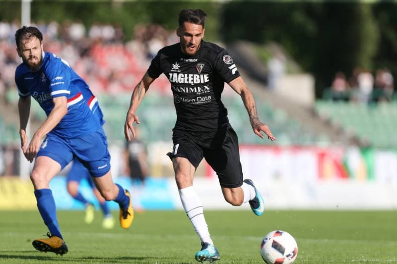Football. Nice I Liga. Zaglebie Sosnowiec - Podbeskidzie Bielsko-Biala. 19.05.2018