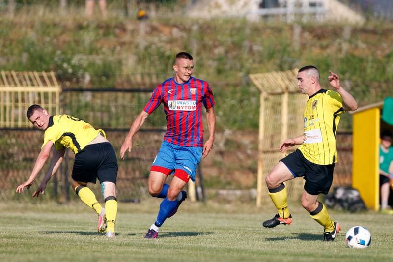 Football. Playoff for III Liga. Ruch Radzionkow - Polonia Bytom. 20.06.2018