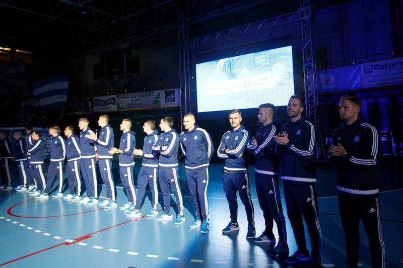 Football. Ruch Chorzow. Team Presentation. 07.02.2017