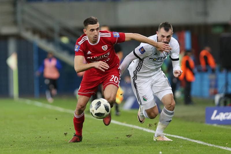 Football. Polish Cup. Piast Gliwice - Legia Warsaw. 30.10.2018