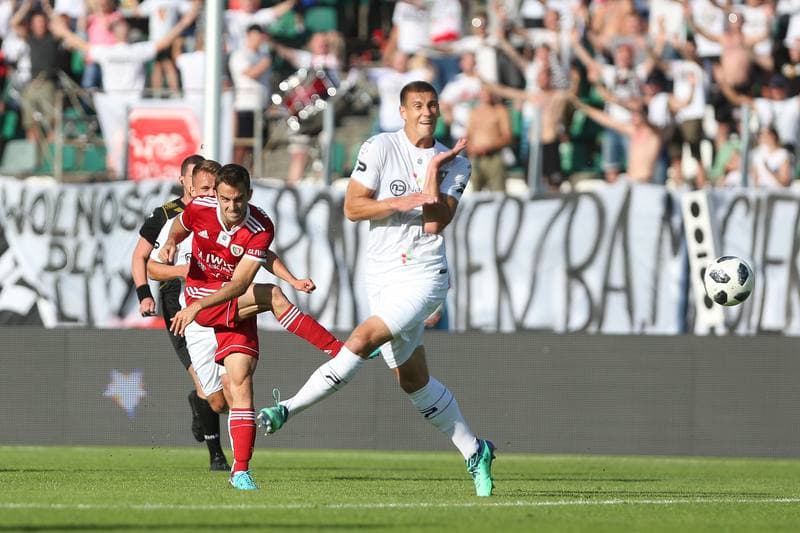 Football. Lotto Ekstraklasa. Zaglebie Sosnowiec - Piast Gliwice. 23.07.2018