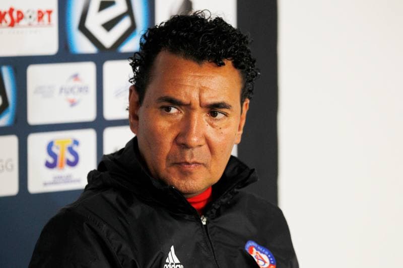 Football. AS Trencin. Press Conference. 25.07.2018