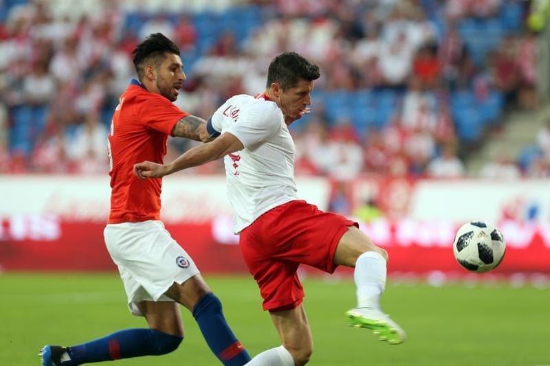 Football. International Friendly. Poland - Chile. 08.06.2018