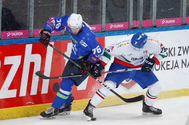 Ice Hockey. Euro Ice Hockey Challenge. Slovenia - Italy. 10.02.2017