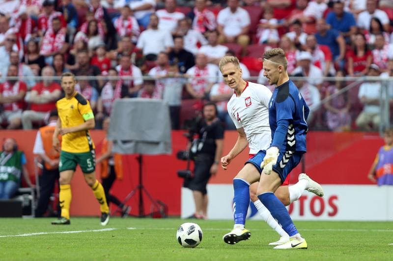 Football. International Friendly. Poland - Lithuania. 12.06.2018