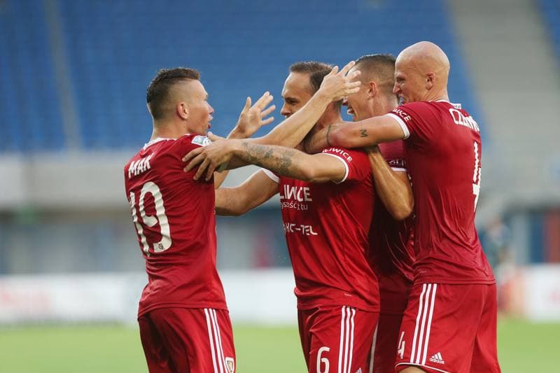 Football. PKO BP Ekstraklasa. Piast Gliwice - Zaglebie Lubin. 04.08.2018