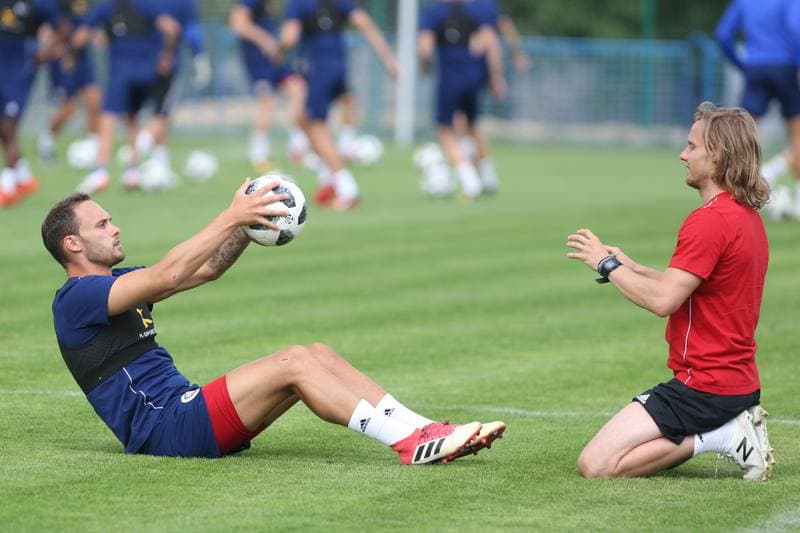 Football. Piast Gliwice. Training. 14.06.2018