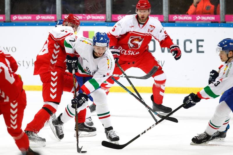 Ice Hockey. Euro Ice Hockey Challenge. Poland - Italy. 11.02.2017