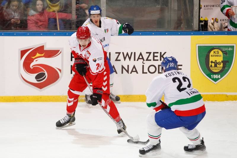 Ice Hockey. Euro Ice Hockey Challenge. Poland - Italy. 11.02.2017