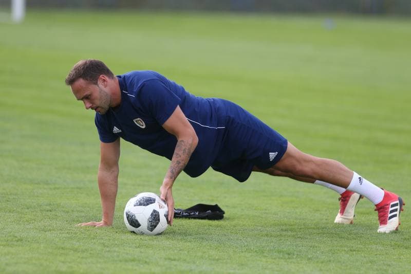 Football. Piast Gliwice. Training. 14.06.2018