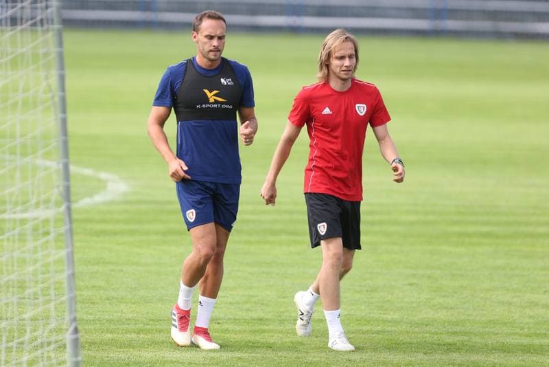 Football. Piast Gliwice. Training. 14.06.2018