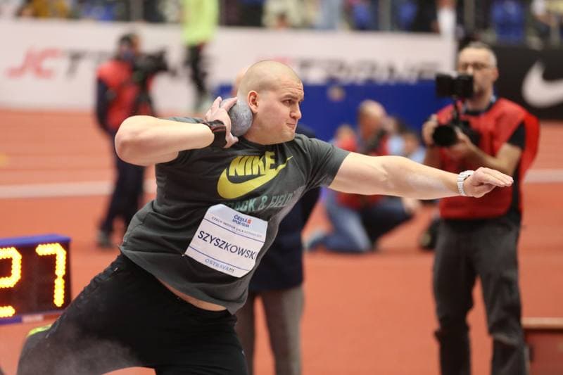 Athletics. Czech Indoor Gala 2017. Shot Put. 14.02.2017
