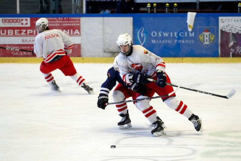 Ice Hockey. Poland U20. Training. 06.11.2018