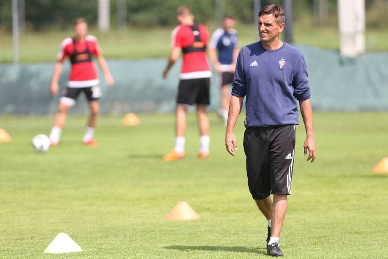 Football. Gornik Zabrze. Training. 20.06.2018