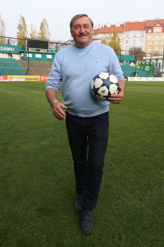 Football. Antonin Panenka. Photocall. 08.11.2018