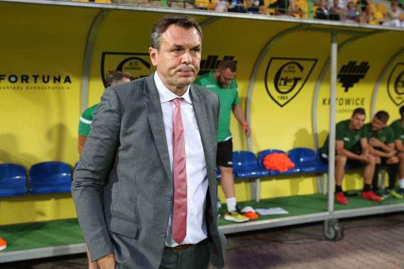 Football. Fortuna I Liga. GKS Katowice - Wigry Suwalki. 18.08.2018