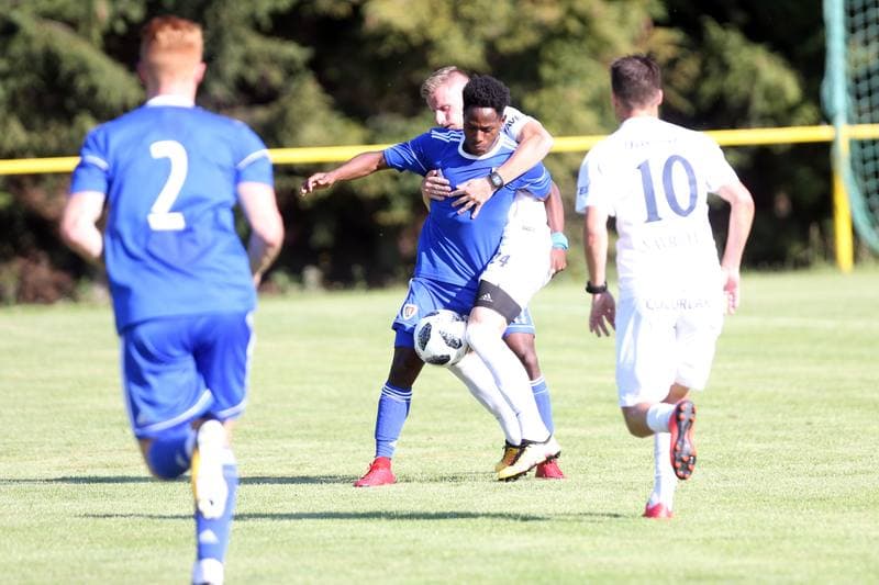 Football. Friendly Match. 1 FC Slovacko - Piast Gliwice. 04.07.2018