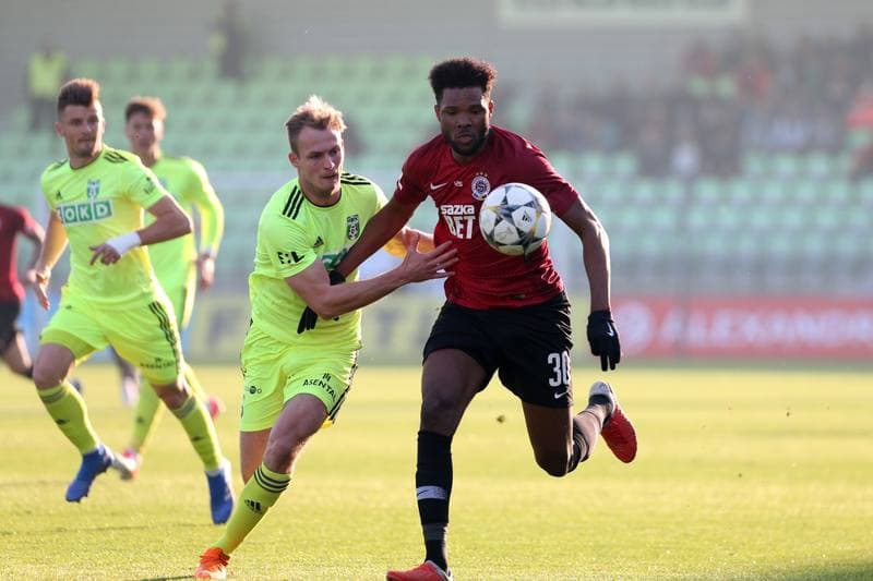 Football. Fortuna:Liga. MFK Karvina - Sparta Prague. 10.11.2018