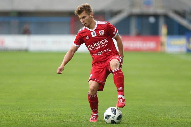 Football. Lotto Ekstraklasa. Piast Gliwice - Cracovia Krakow. 24.08.2018
