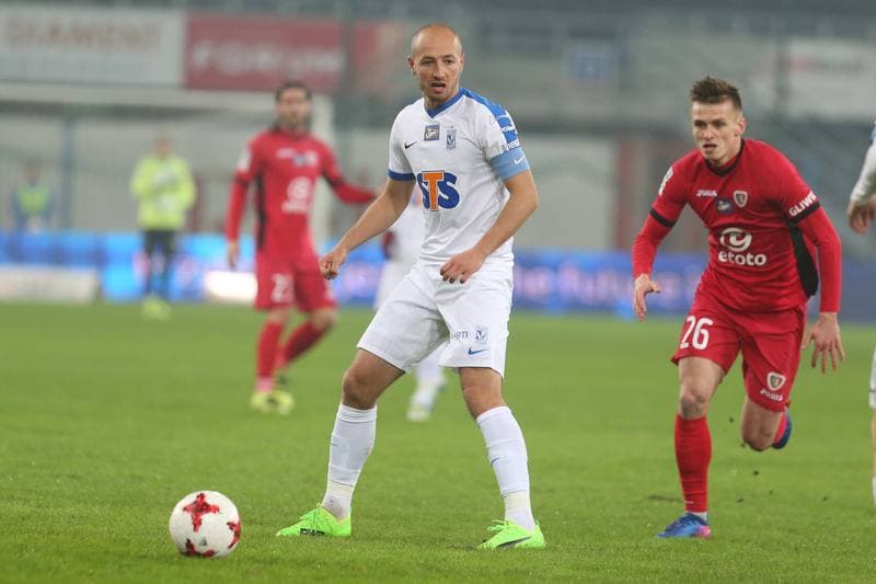 Football. Lotto Ekstraklasa. Piast Gliwice - Lech Poznan. 18.02.2017