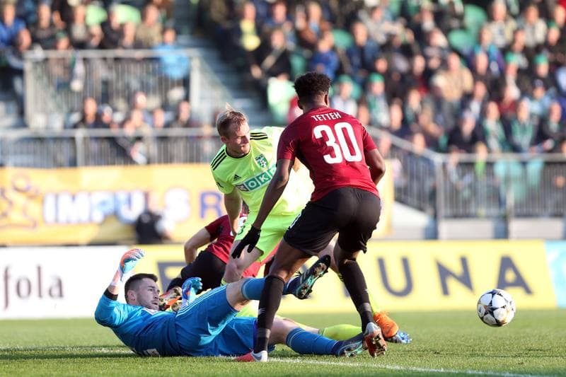 Football. Fortuna:Liga. MFK Karvina - Sparta Prague. 10.11.2018