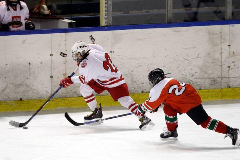 Ice Hockey. Women's U18 Championship. Poland - Hungary. 11.11.2018