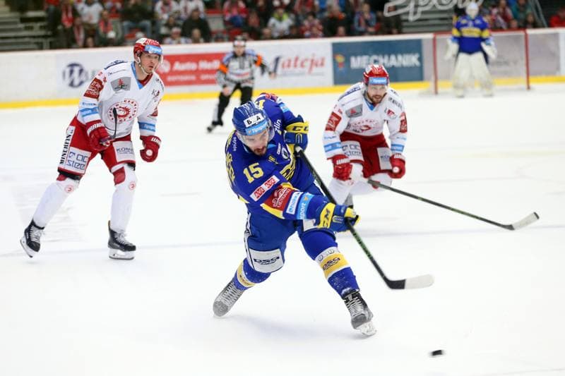 Ice Hockey. Tipsport Extraliga. Ocelari Trinec - PSG Zlin. 19.02.2017