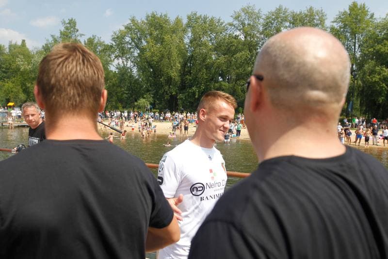 Football. Zaglebie Sosnowiec. Team Presentation. 21.07.2018