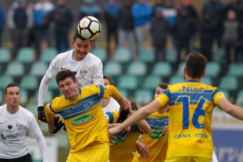 Football. II Liga. Rozwoj Katowice - Elana Torun. 21.11.2018