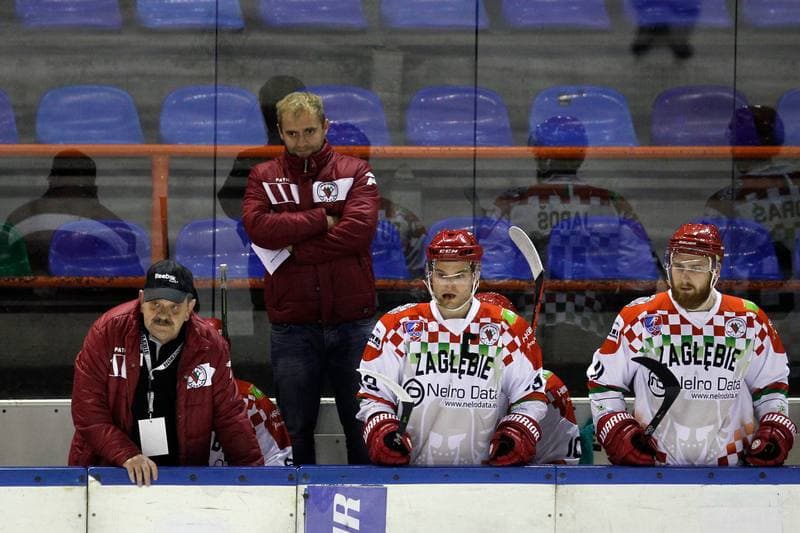 Ice Hockey. Polska Hokej Liga. Zaglebie Sosnowiec - MH Automatyka Gdansk. 02.10.2018