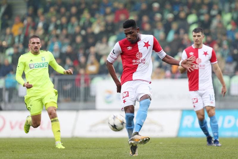 Football. Fortuna:Liga. MFK Karvina - Slavia Prague. 24.11.2018
