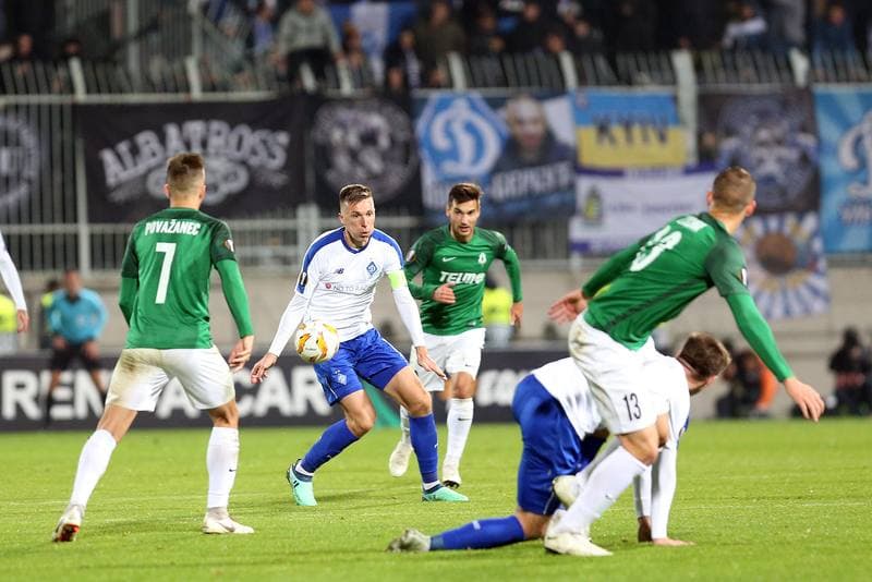 Football. UEFA Europa League. FK Jablonec - Dynamo Kyiv. 04.10.2018