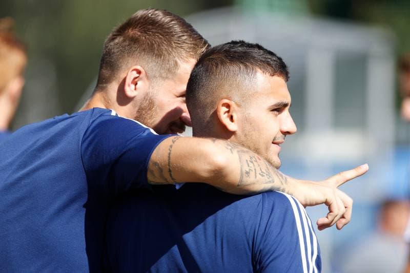 Football. Piast Gliwice. Training. 07.08.2018