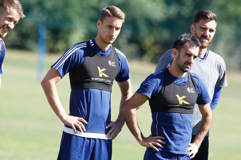 Football. Piast Gliwice. Training. 07.08.2018
