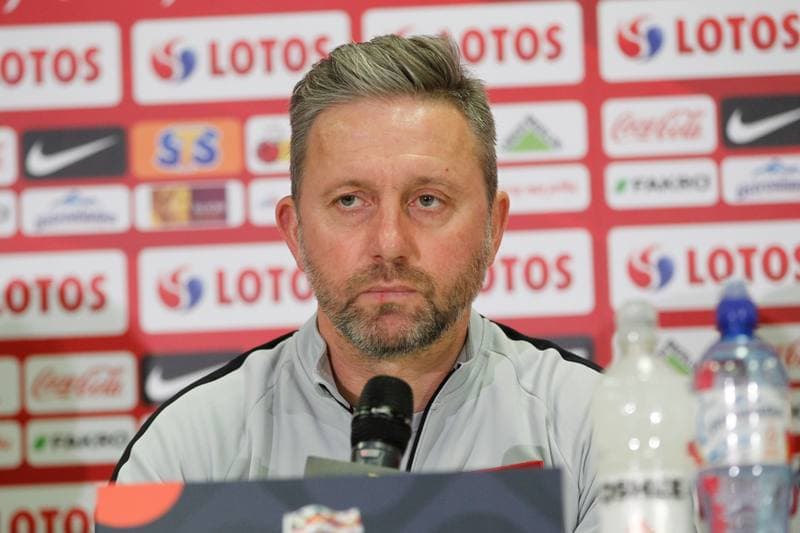 Football. Poland national team. Press Conference. 10.10.2018